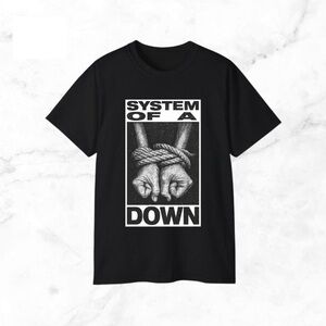 System Of A Down T Shirt Ensnared Graphic, Unisex Cotton Tee